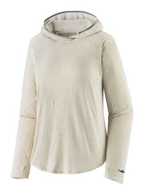 Patagonia Women's Tropic Comfort Natural Hoody in Journeys: Natural. fly fishing sun and bug stuff