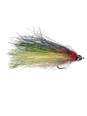 Precious Metal Fly- olive Smallmouth Bass Flies- Subsurface