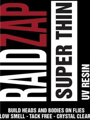 Raidzap Super Thin UV Resin UV Resin at Mad River Outfitters