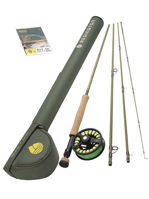 Redington Salmon Field Kit- 9' 8wt Premium fly rod and reel combo kit Redington Field Kits