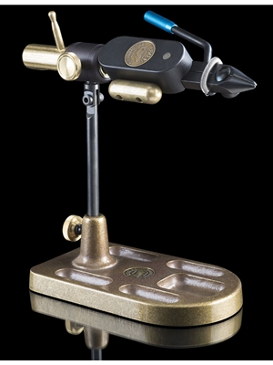 Regal Revolution Fly Tying Vise - Big Game Head with Pedestal Base Options Blane Chocklett's Fly Tying Materials at Mad River Outfitters