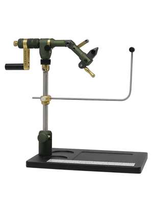 Renzetti Master Limited Edition Green Fly Tying Vise with Streamer Base at Mad River Outfitters! New Fly Tying Materials at Mad River Outfitters