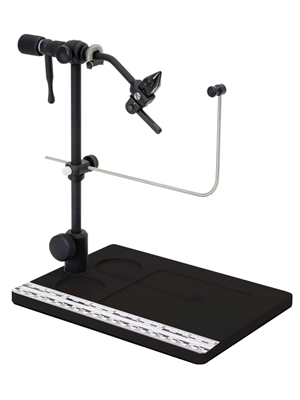 Renzetti Saltwater Traveler 2300 Fly Tying Vise w/Streamer Pedestal Base and Material Clip Available at Mad River Outfitters. Renzetti Inc.