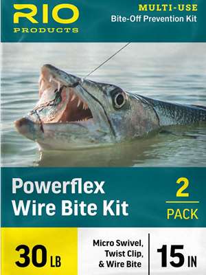 Rio Powerflex Wire Bite Kit Specialty Fly Fishing Leaders - Furled, Wire Etc.