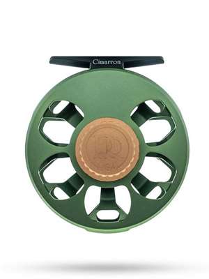 Ross Cimarron Fly Reels- matte olive New Fly Fishing Gear at Mad River Outfitters