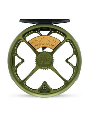 ross colorado fly reel matte olive New Fly Reels at Mad River Outfitters