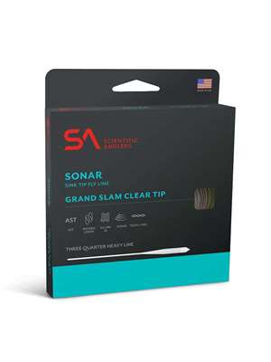 Scientific Anglers Sonar Grand Slam Clear Tip Fly Line sinking intermediate fly lines