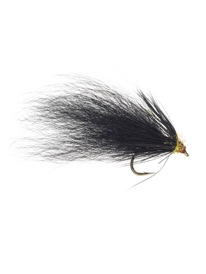 Schultzy's Steech- Black michigan steelhead and salmon flies