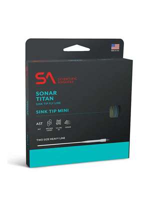 Scientific Anglers Sonar Titan Sink Tip Mini fly line bass pike musky fly lines