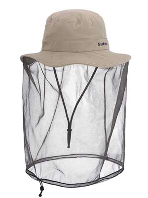 Simms Bugstopper Net Sombrero stone Mad River Outfitters Women's Sun and Bug Gear