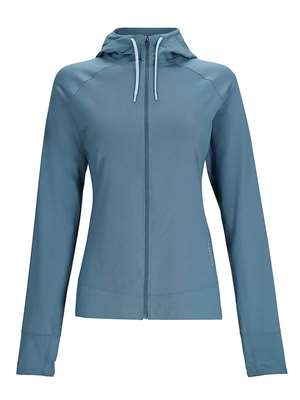 Simms Women's Solarflex Hoody Full-Zip- Neptune mad river outfitters Women's Shirts/Tops
