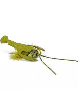 Fish Skull Skull Daddy Crayfish- olive Carp Flies at Mad River Outfitters