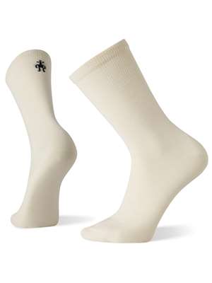 Smartwool Hike Classic Edition Zero Cushion Liner Crew Socks in Natural Men's Socks mad river outfitters