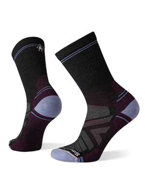Smartwool Women's Hike Light Cushion Crew Socks in Charcoal New Socks at Mad River Outfitters