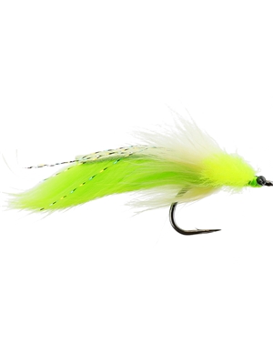 tarpon toad chartreuse flies for saltwater, pike and stripers