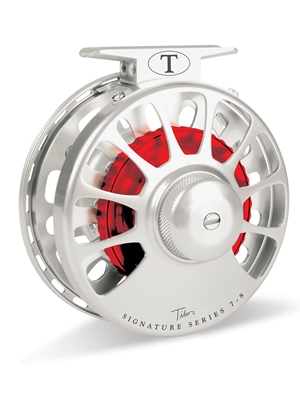 tibor signature 7/8 fly reel silver frost Tibor Fly Fishing Reels