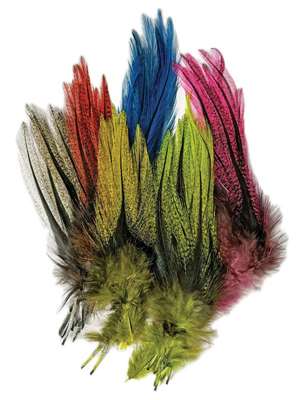 UV2 CDL Perdigon Fire Tail Feathers at Mad River Outfitters! Streamer Brushes