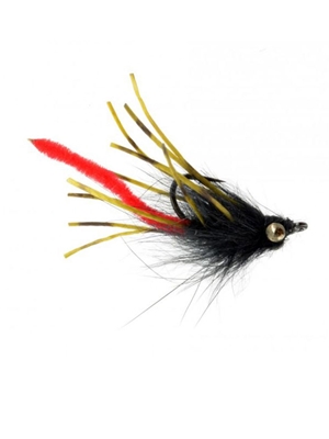 Wabbit Worm Carp fly- black Carp Flies at Mad River Outfitters