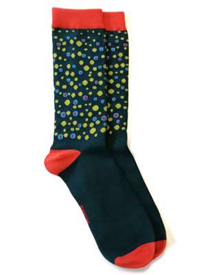 Wingo Everyday Fish Socks- brook trout Rep Your Water Socks at Mad River Outfitters