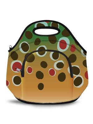 Wingo Neoprene Lunch Pack- brown trout Tackle Bags