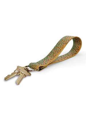 Wingo Outdoors Key Fob - brown trout