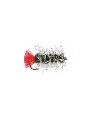 black wooly worm panfish and crappie flies