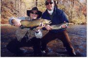 Lake Ontario Fly Fishing, Lake Ontario Brown Trout, Oak Orchard, New York Brown Trout Fishing