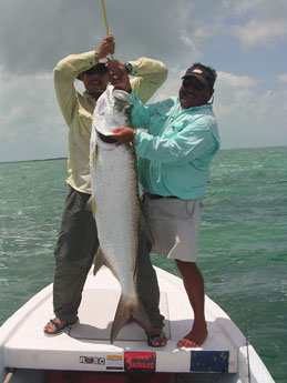 Tarpon fishing at El Pescador