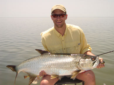 Michael Slyk and his 1st Tarpon