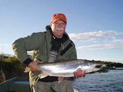 Rainbow Trout on the Naknek River Alaska