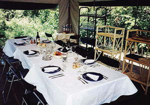 Fine dining in the Amazon!
