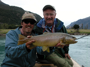 fly fishing in Chile