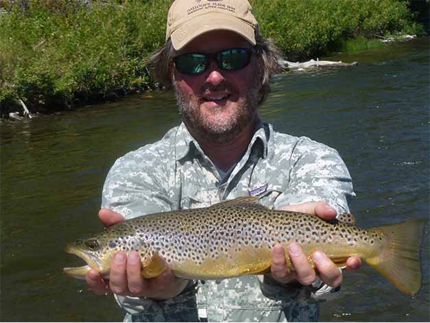 Harrop's CDC Para Spinner - Rusty - Guided Fly Fishing Madison River |  Lodging | Kelly Galloup's Slide Inn