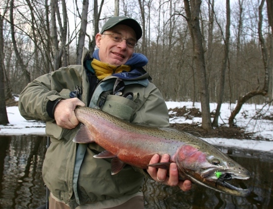 Jerry Darkes fly tying class