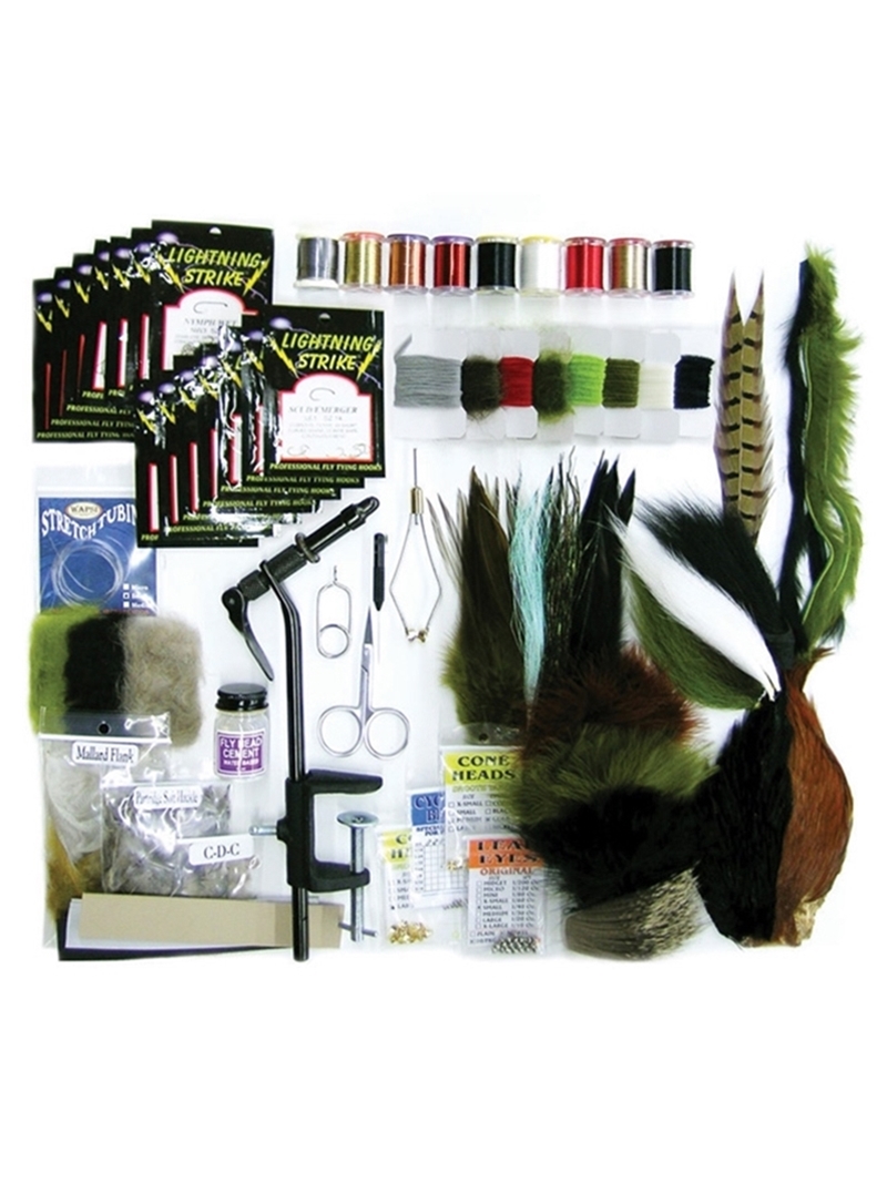 Wapsi - Fly Tying Starter Kit - Full Kit - Barlow's Tackle