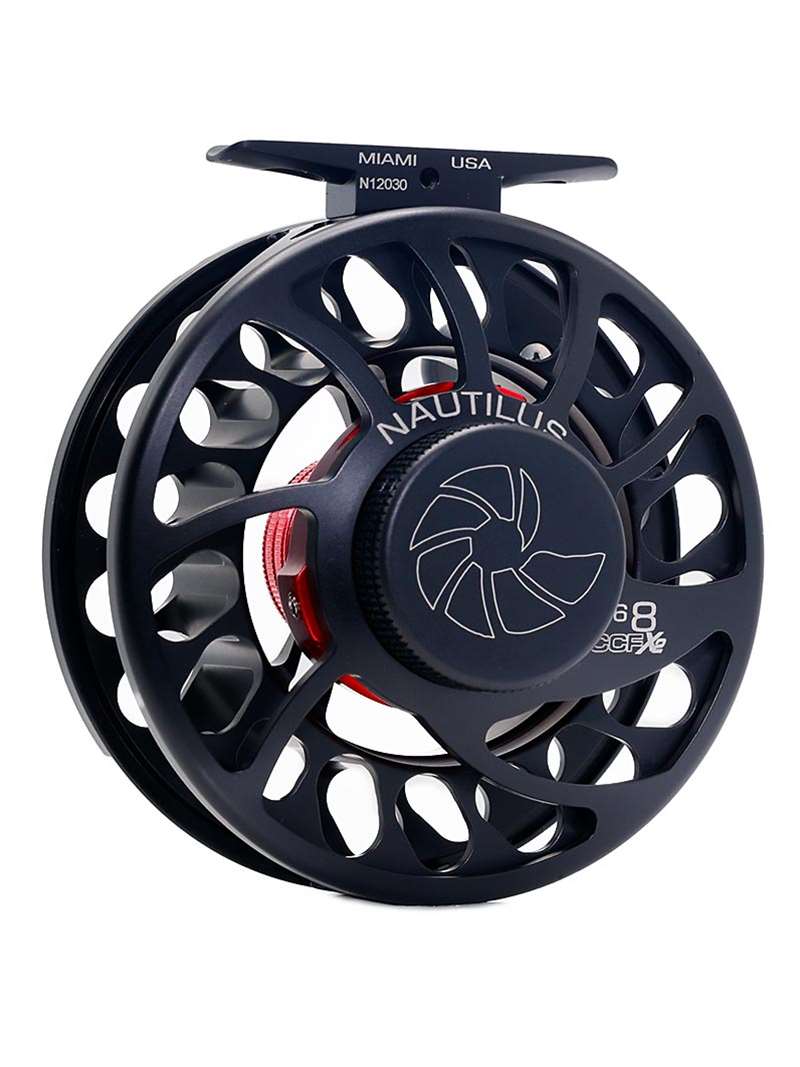 Nautilus CCF-X2 6/8 Fly Reel- black