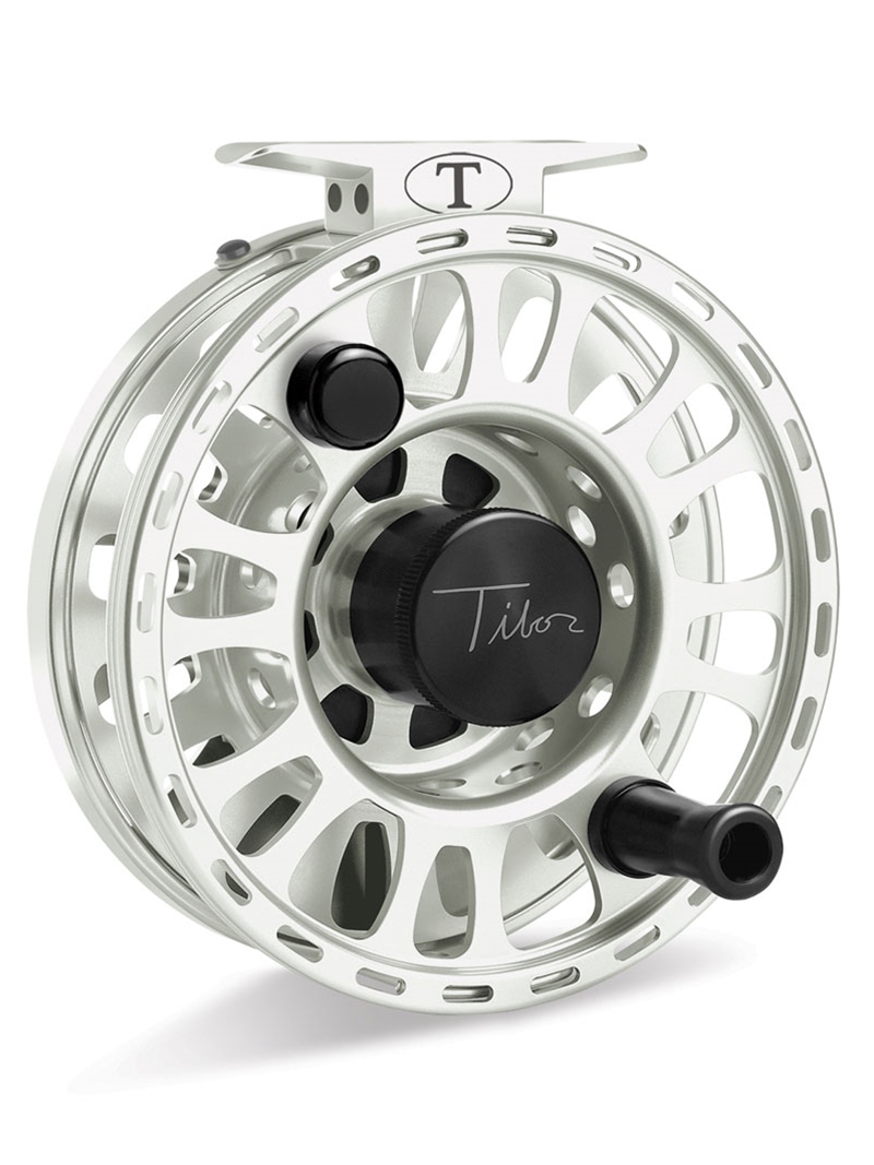 Tibor Signature 7/8 Fly Reel- silver frost