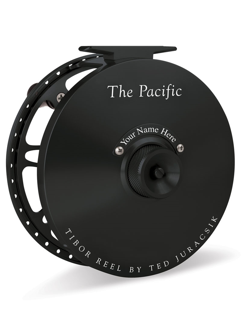 Tibor Pacific Fly Reel- frost black