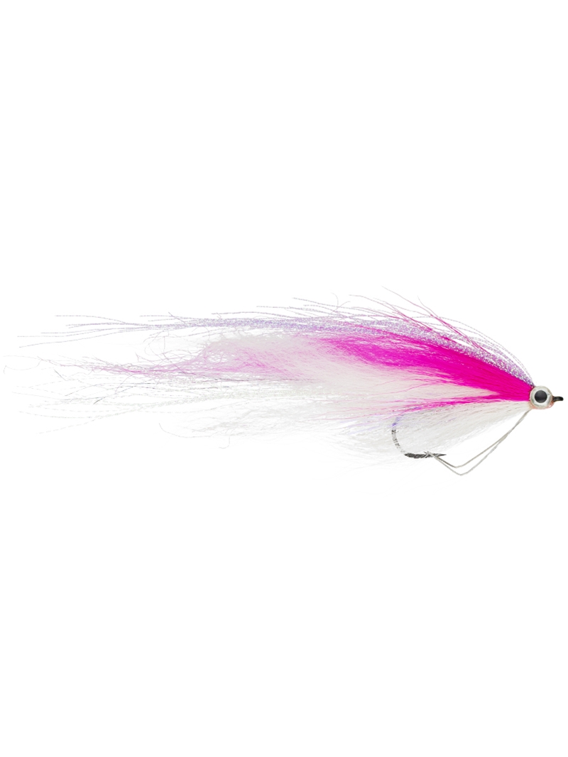 Bill Scherer's Figure 8 Musky Fly- Pink/White
