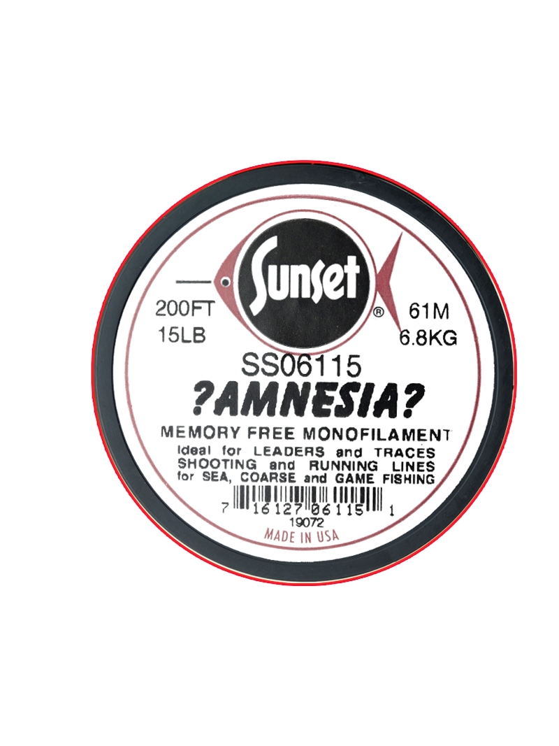 Sunset Amnesia Memory Free Monofilament Trace