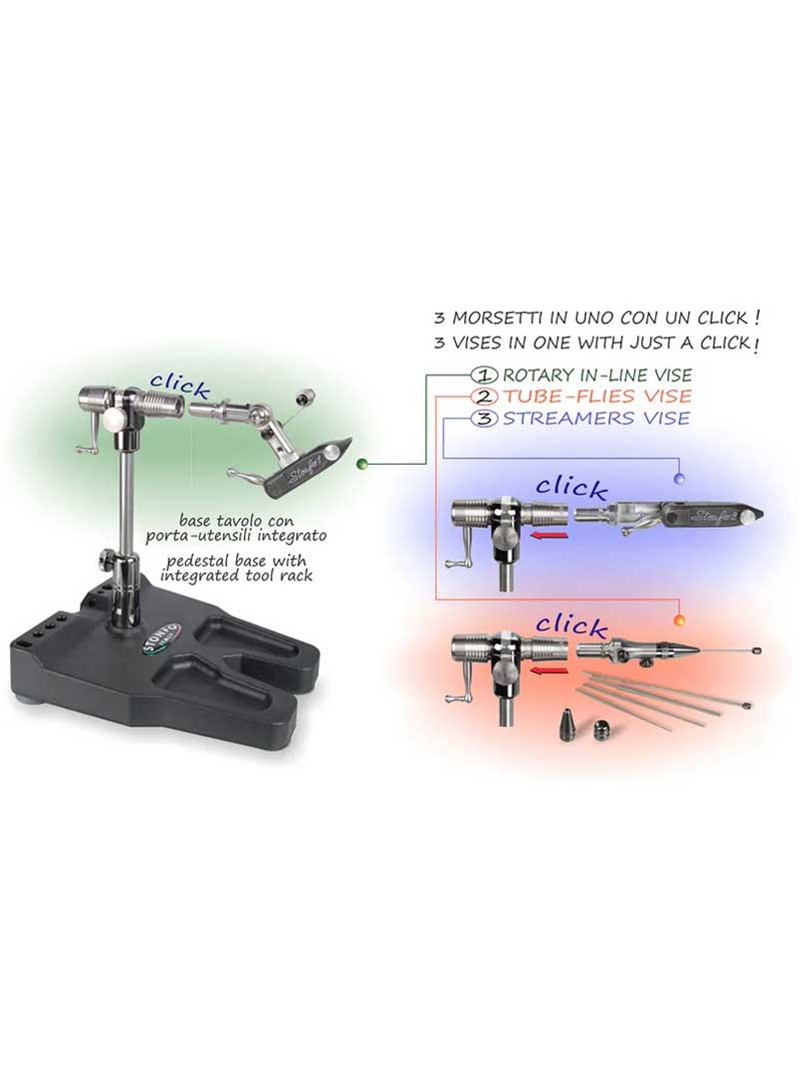 Stonfo Transformer Fly Tying Vise