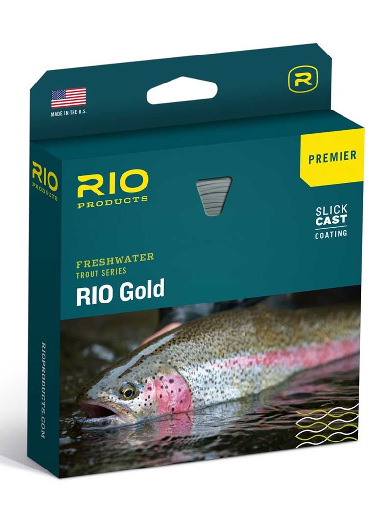 Rio Gold Fly Line (Premier) WF4F / Moss/Gold