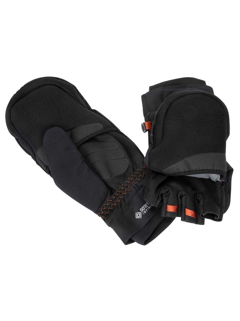 Simms GORE-TEX ExStream Foldover Mitt (XL, Black)