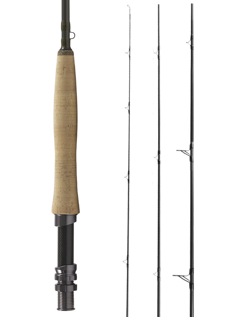 Temple Fork Outfitters LK Legacy 9' 4wt 4 piece fly rod featured here.