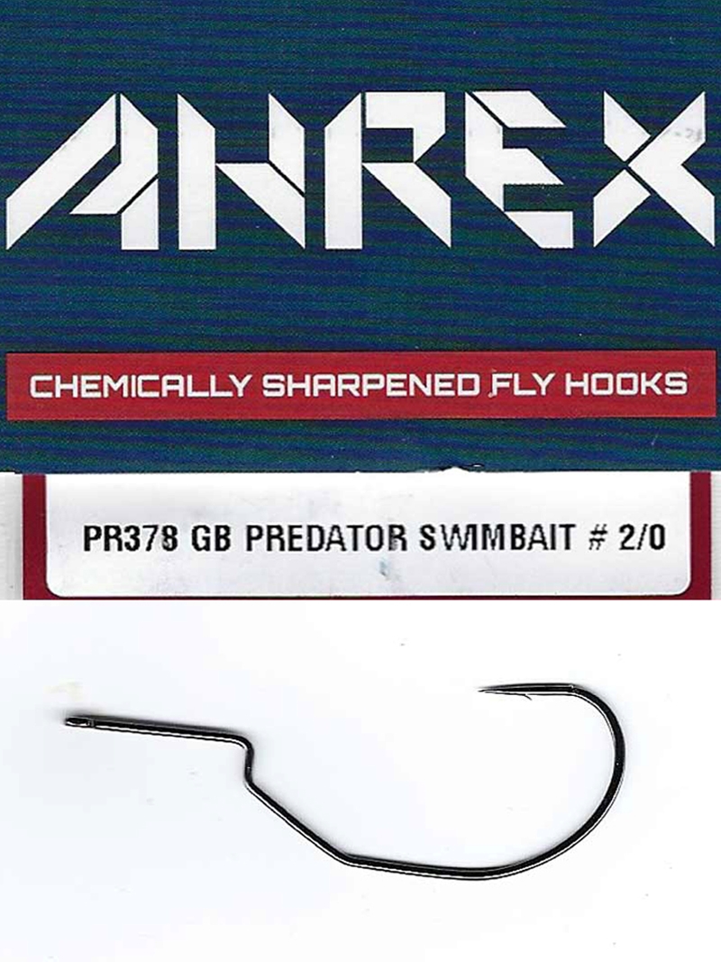 Ahrex PR378 GB Predator Swimbait Hooks