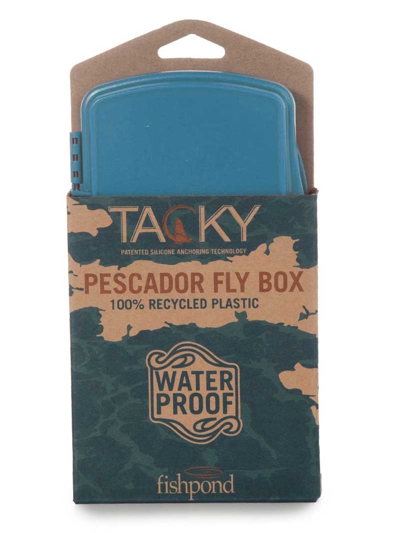 Tacky Pescador Fly Box- baja blue