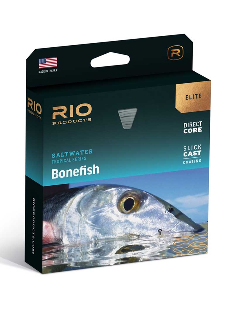 Rio Elite Bonefish Fly Line - WF8F - Sand/Orange/Blue