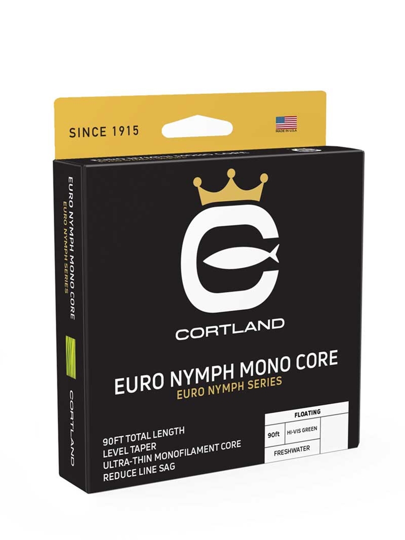 Cortland Euro Nymph Mono Core Hi-Vis Fly Line