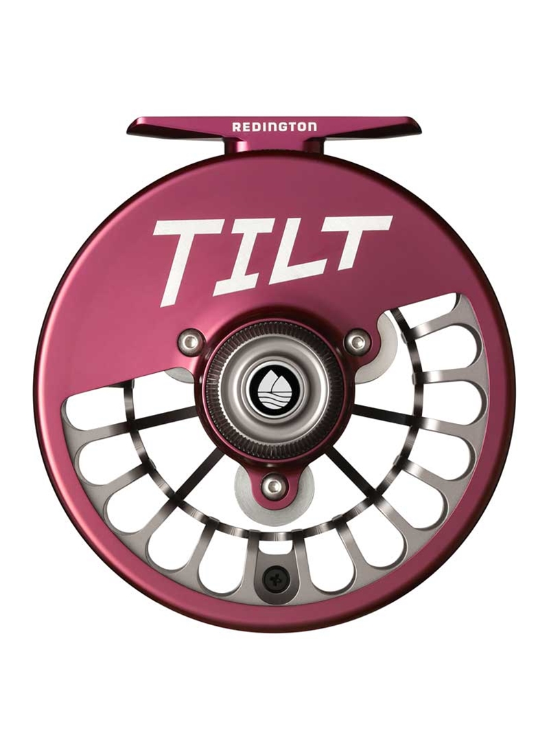 Redington Tilt Euro Nymph Reel - Garnet/Gunmetal