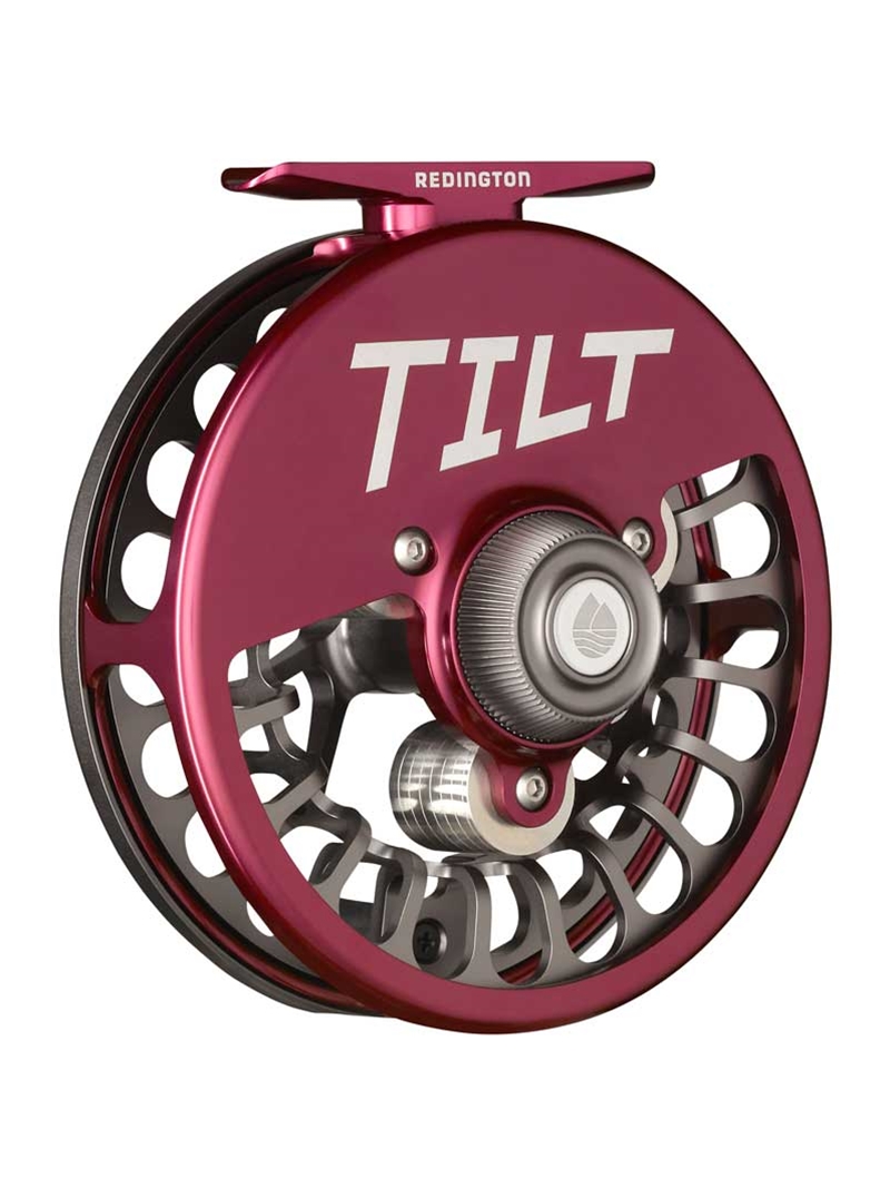 Redington Tilt Euro Nymph Fly Reel - Garnet/Gunmetal